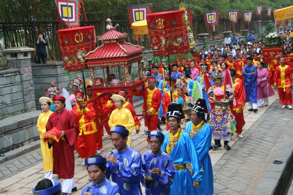 Annual Hung King festival celebrated in spring time