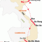 Vietnam Family Adventure Tour 15 days Map