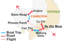 9 Days South Vietnam & Cambodia Extension Tour