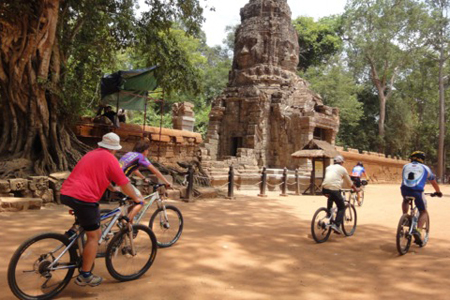 Biking in Siem Reap