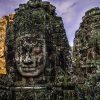 Rock Faces of Angkor Thom - Cambodia tours