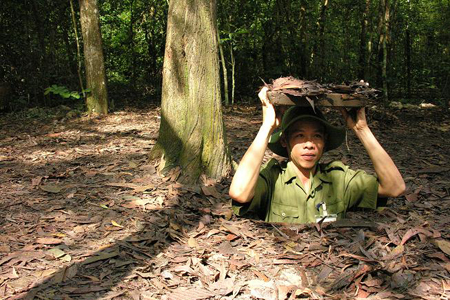 Cu Chi Tunnels - Vietnam school tours