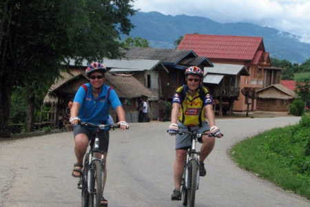 Cycling in Kontum
