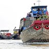 Floating Market in Mekong Delta