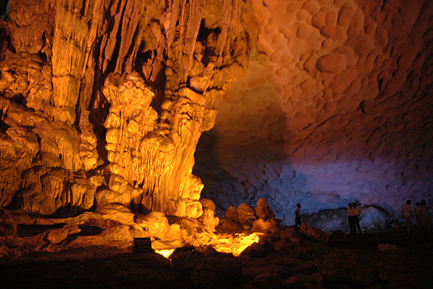 Halong Bay Cave - Vietnam classic tour