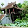 one pillar pagoda