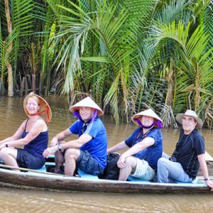 Have a boat ride on the Mekong in My Tho Tour