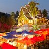 Night Market of Luang PraBang Laos Tour