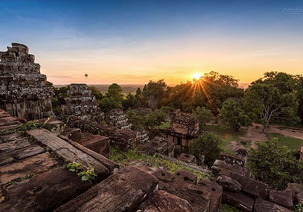 Phnom Bakheng sunset vietnam and cambodia tour 21 days