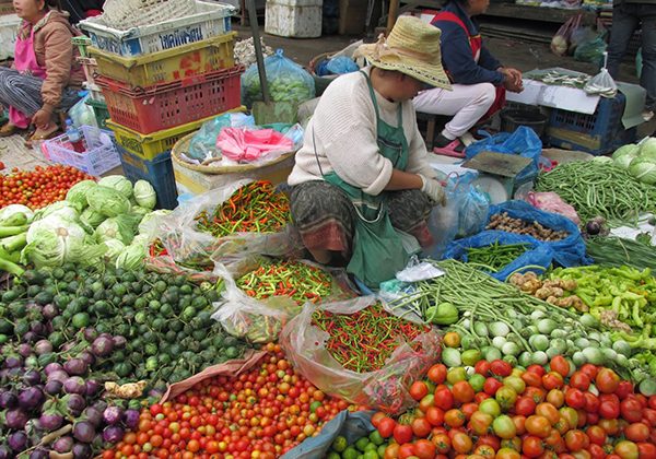 Phousi Market luang prabang