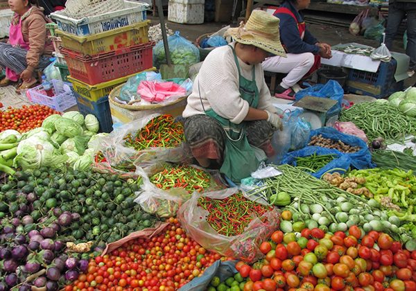 Phousi Market - Laos packages