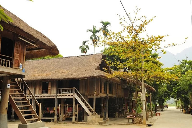 Pom Coong village in mai chau