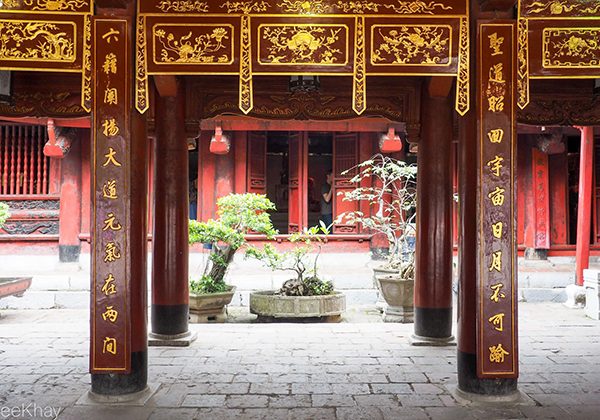 Temple of Literature - Vietnam cambodia tours