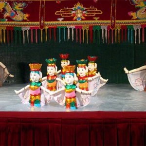 Water Puppet Show in Hanoi Vietnam Tour
