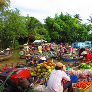 cai be floating market ho chi minh city tour package