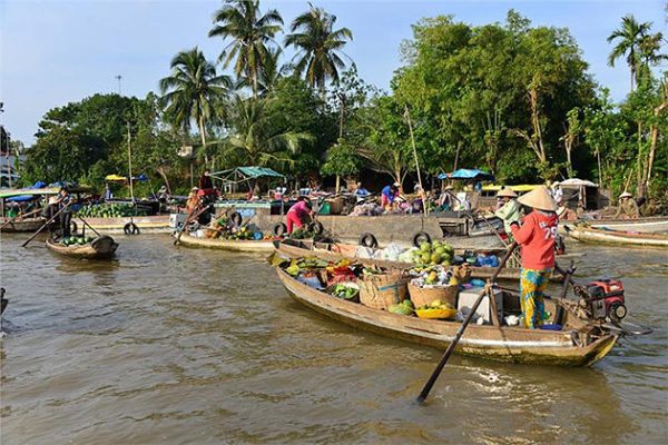 cai be floating market mekong delta highlights tour 2 days