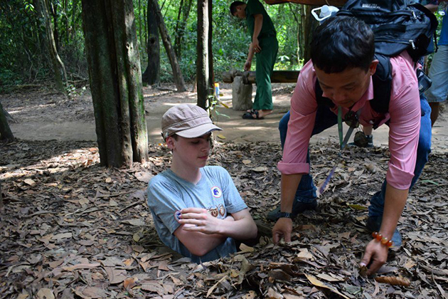 cu chi tunnel - Vietnam luxury tours