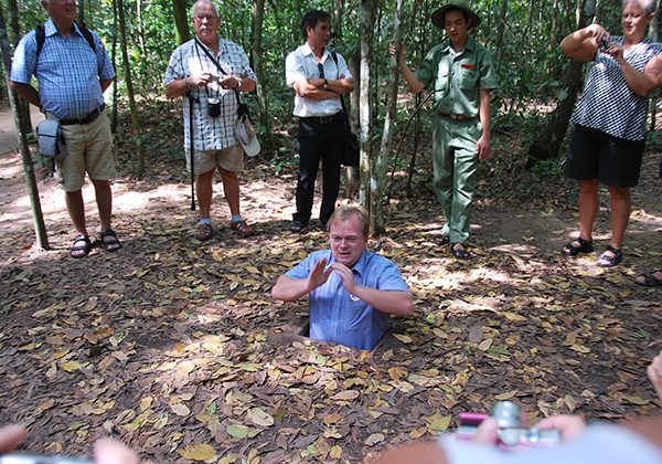 cu chi tunnels - Vietnam tour package