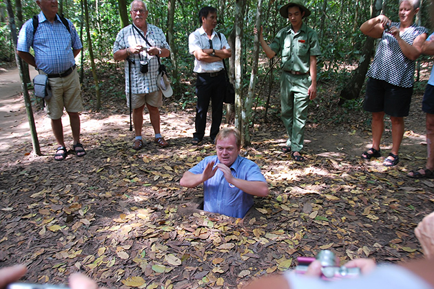 cu chi tunnels - Vietnam tour package