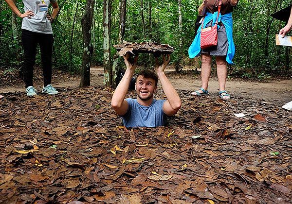 cu chi tunnels - Vietnam tour package