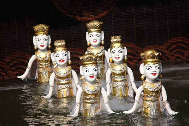 hanoi water puppet show