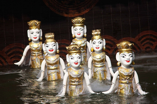 hanoi water puppet show - Vietnam tour package