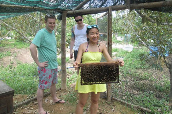 honey farm in mekong delta south vietnam family tour