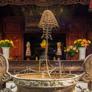 inside quan thanh temple