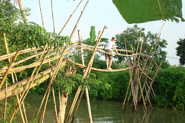 monkey bridge - Vietnam tour package