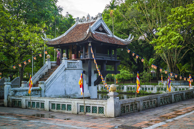 one pillar pagoda vietnam tour package