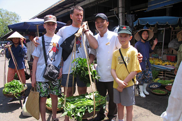 prepare ingredient for hoi an cooking class