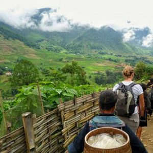 sapa trekking tour in mong sen village