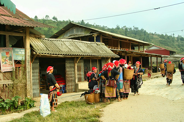 ta phin village sapa trekking