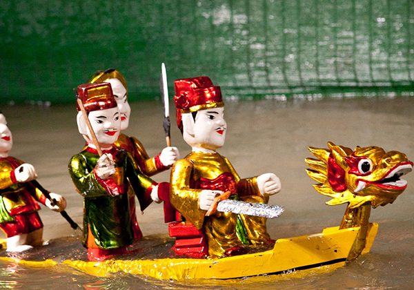 water puppet show - Vietnam luxury tours