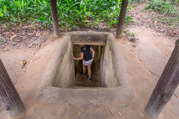 cu chi tunnel - Vietnam tour package