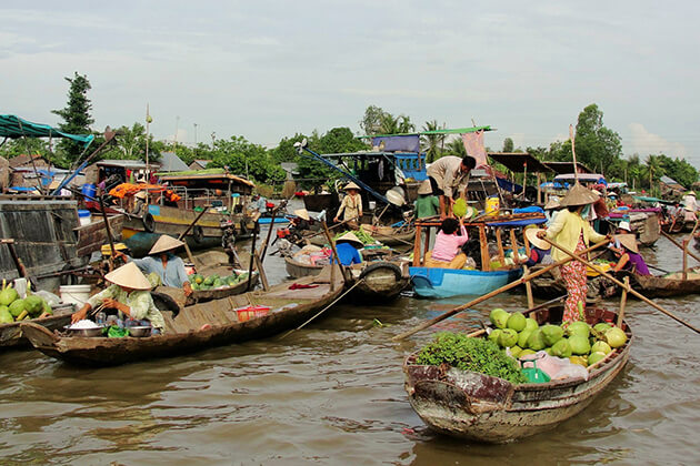 Cai Be Floating Market - Vietnam tour package