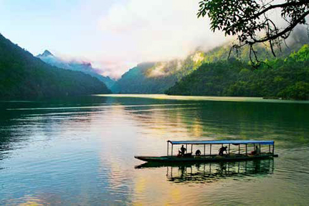 Nice view of Ba Be Lake