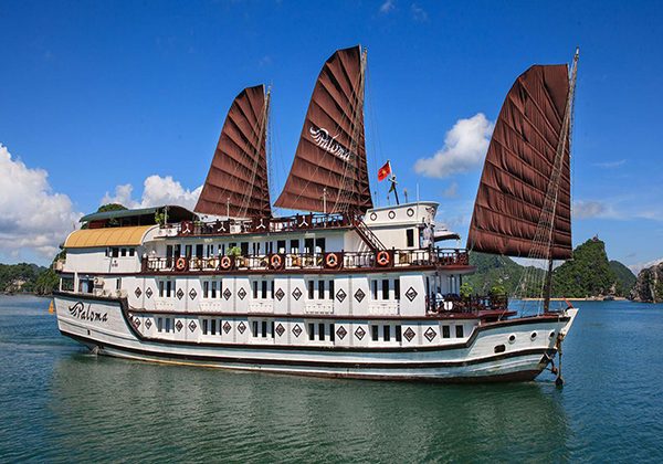 Paloma junk cruise at halong bay