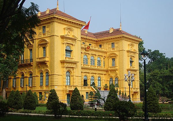 Presidential Palace in hanoi vietnam tour