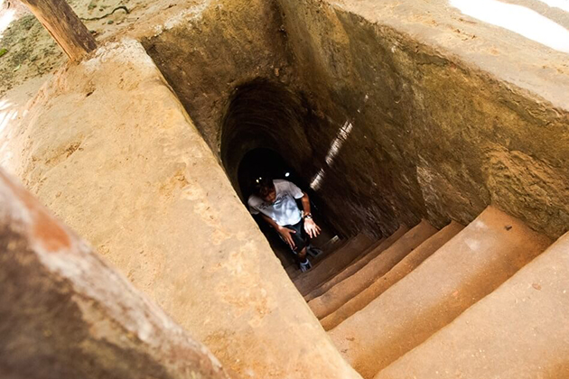 cu chi tunnels in ho chi minh city