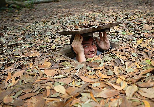 cu chi tunnels - laos vietnam tour