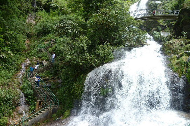 silver waterfall sapa discovery tour