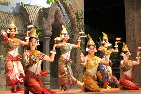 Apsara dancers - Cambodia tours