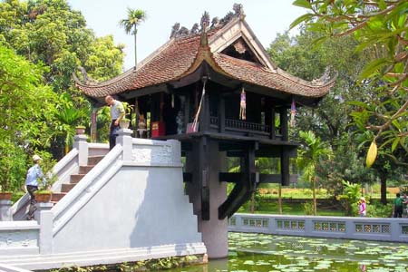 One Pillar Pagoda - Vietnam tour package