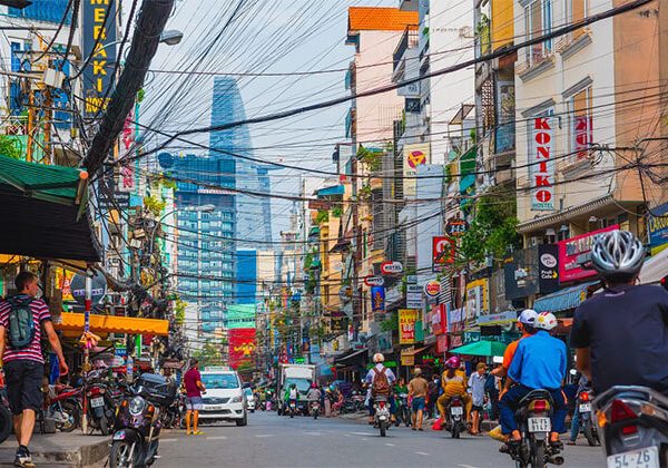 Bui Vien Street Saigon - Vietnam tour package