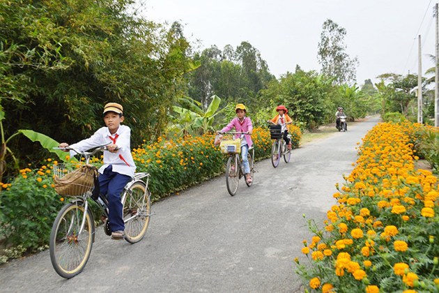 Transportation in Vietnam Countryside