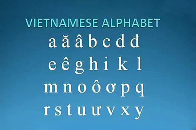 Vietnamese Alphabet and Pronunciation