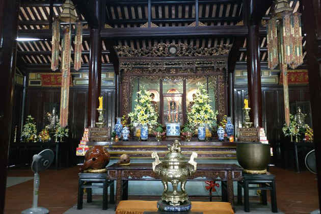 architecture of thien mu pagoda