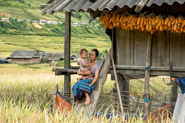 countryside lifestyle in vietnam