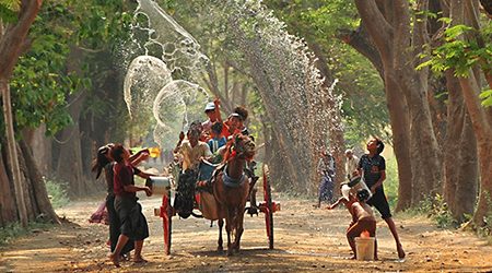 Myanmar Thingyan Water Festival